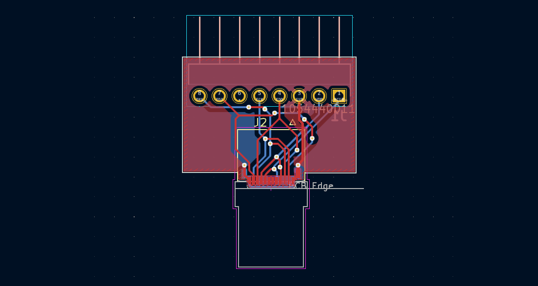 KiCAD PCB layout
