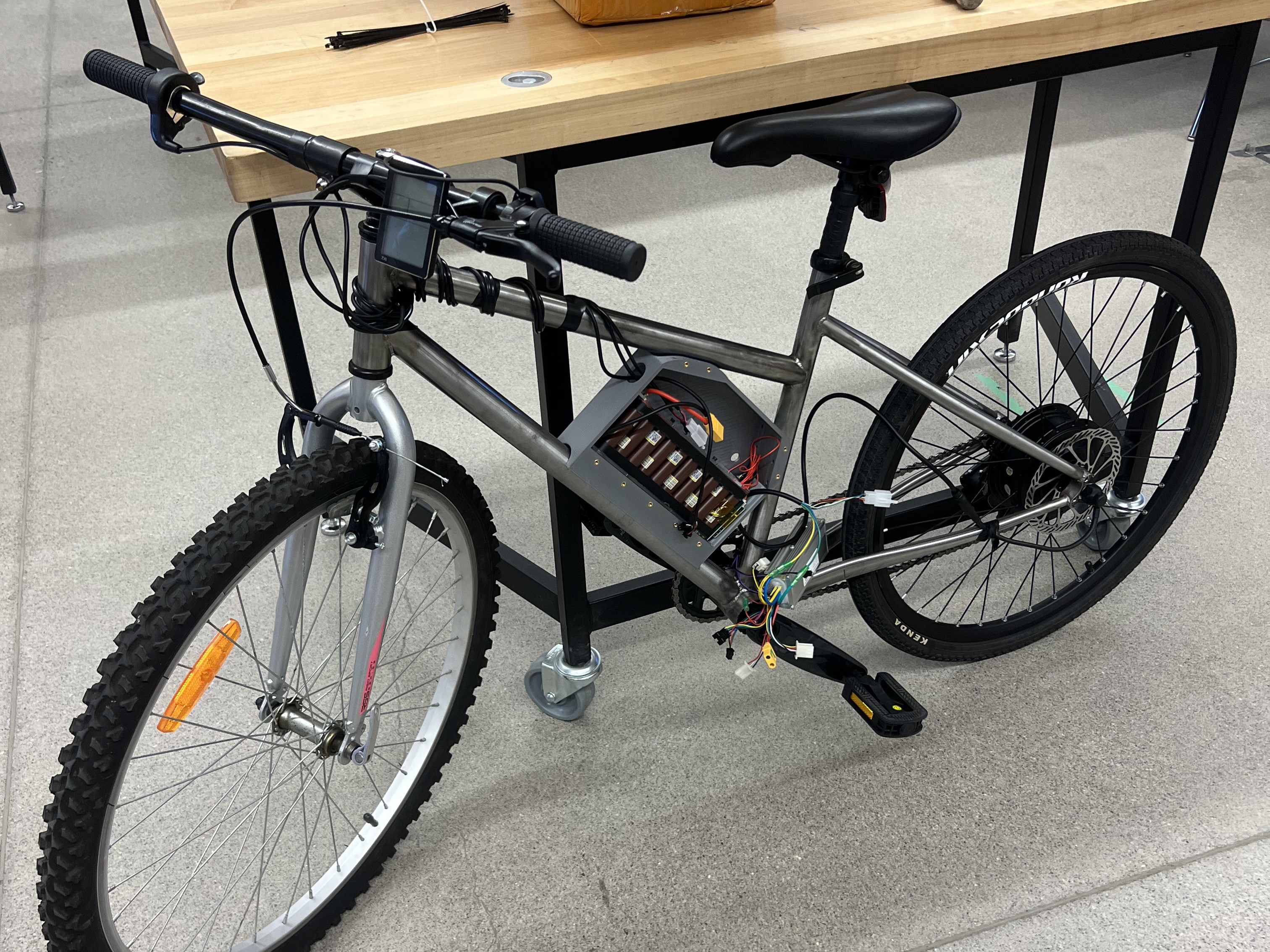Electric bicycle final build