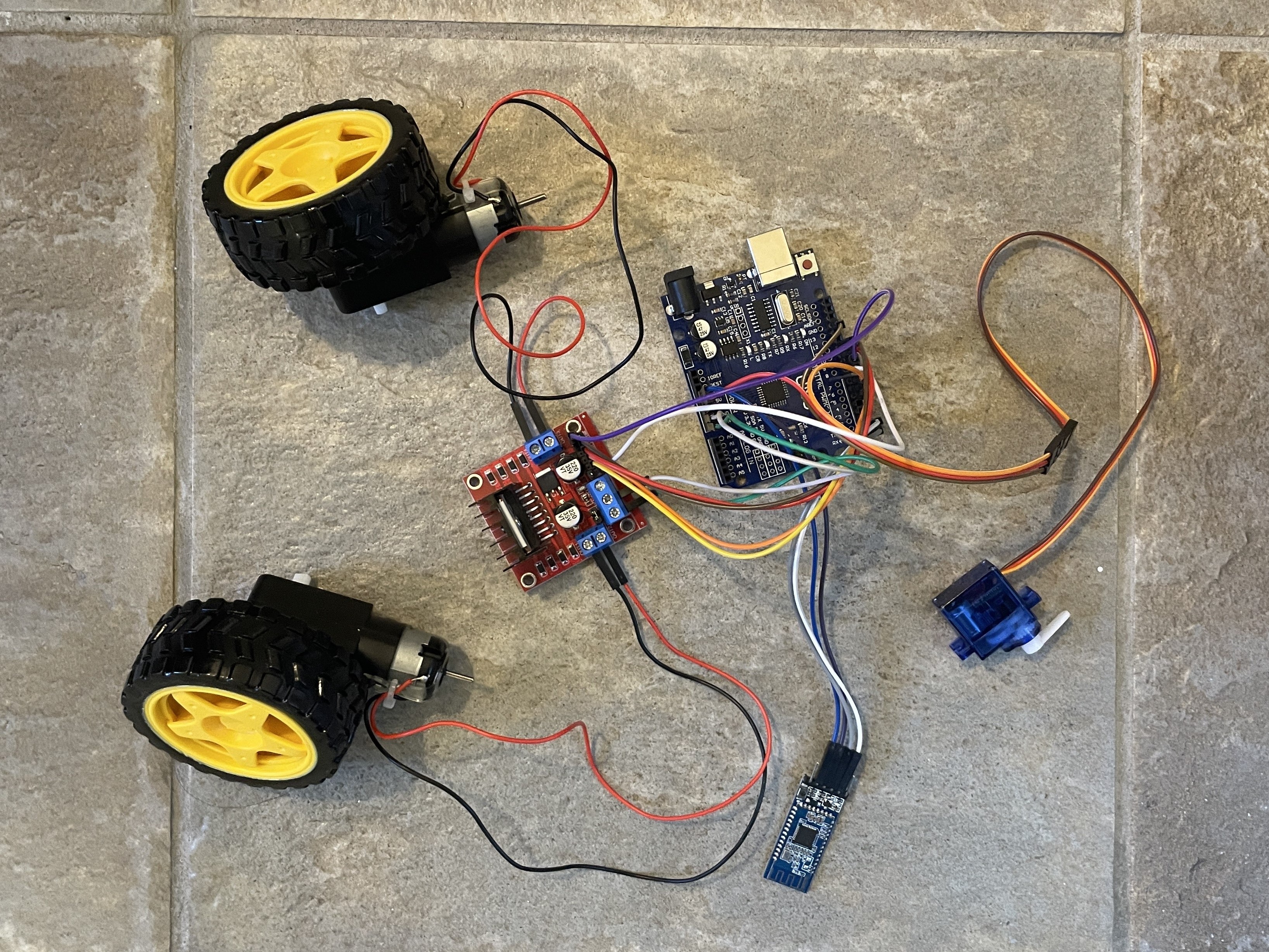 Bluetooth RC car
